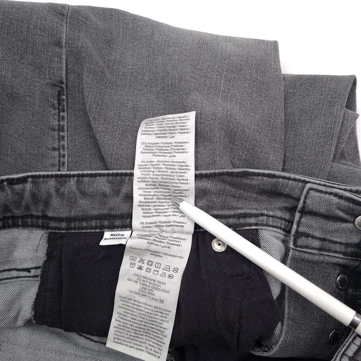 Jack & Jones Jeans Glenn Men Stretch Slim Skinny Size W32 L34, detail view 8, image 10 of 10