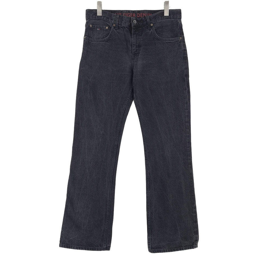 Vintage Tommy Hilfiger jeansy Manhattan Męskie luźny krój bootcut rozmiar W33 L34