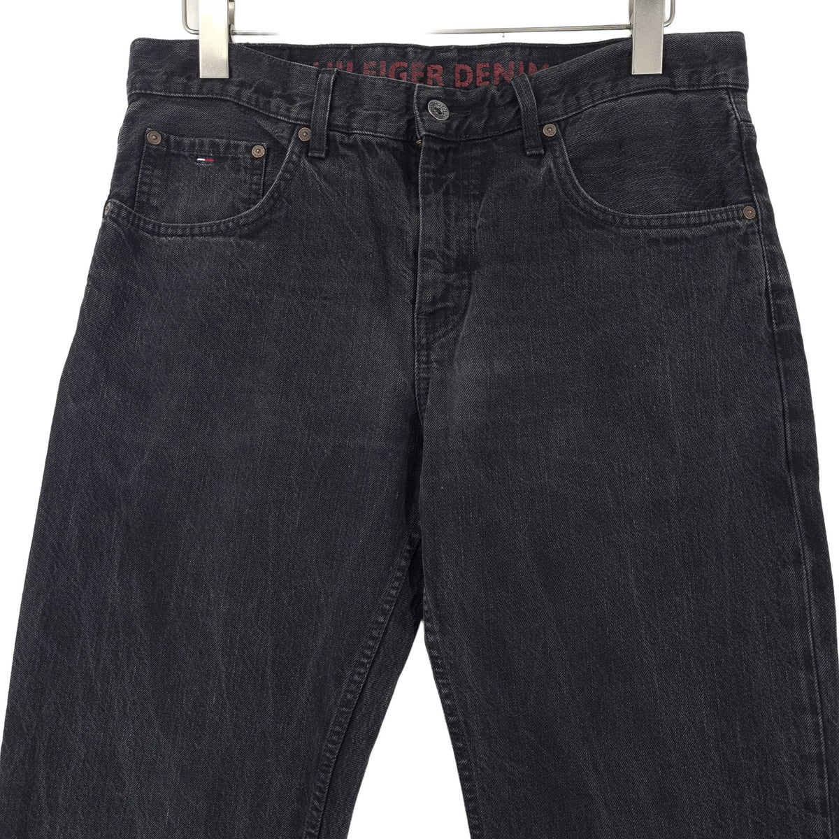 Vintage Tommy Hilfiger Jeans Manhattan Men Relaxed Bootcut Size W33 L34, back view, image 2 of 9