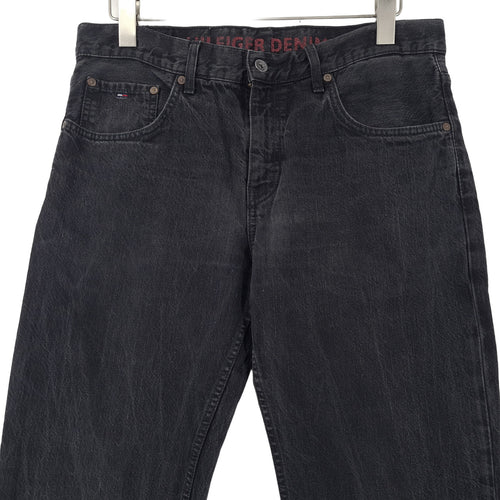Vintage Tommy Hilfiger Jeans Manhattan Men Relaxed Bootcut Size W33 L34, back view, image 2 of 9