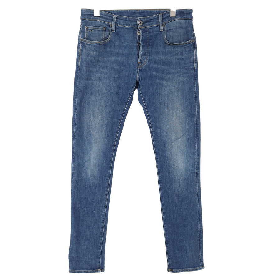 Vintage G-Star jeans 3301 slim Uomo elasticizzato dritto taglia W34 L34