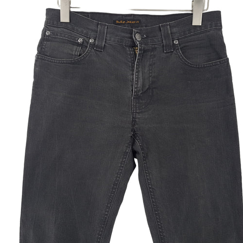 Vintage Nudie Jeans Thin Finn Men Stretch Slim Skinny Size W32 L32, back view, image 2 of 9