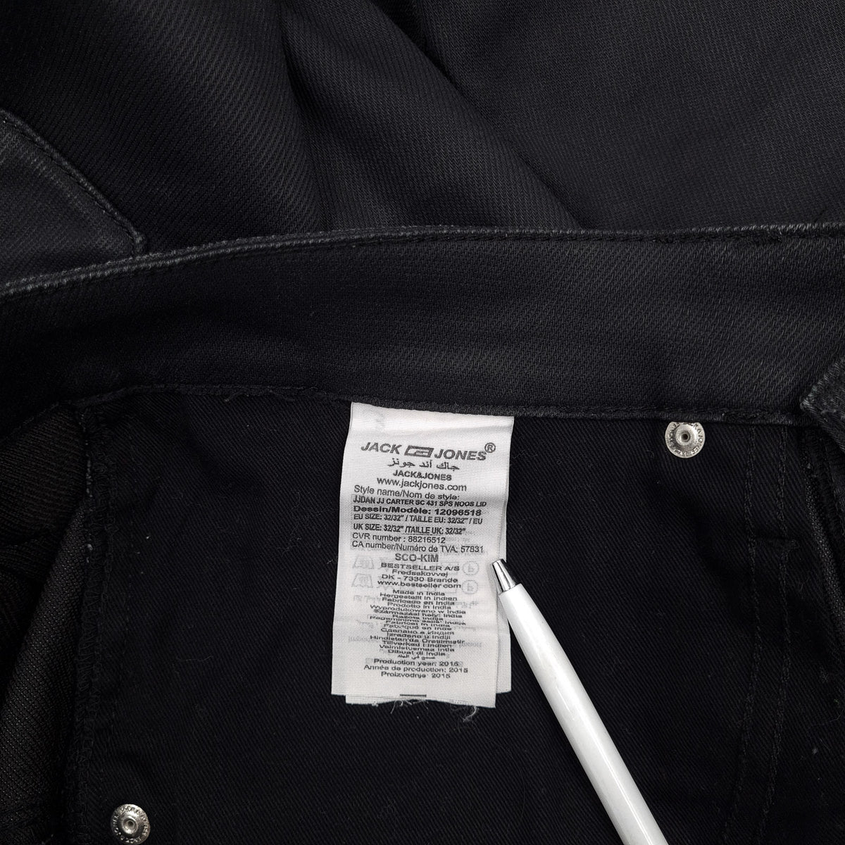 Jack & Jones Jeans Dan Men Stretch Regular Tapered Size W32 L30, detail view 7, image 9 of 10