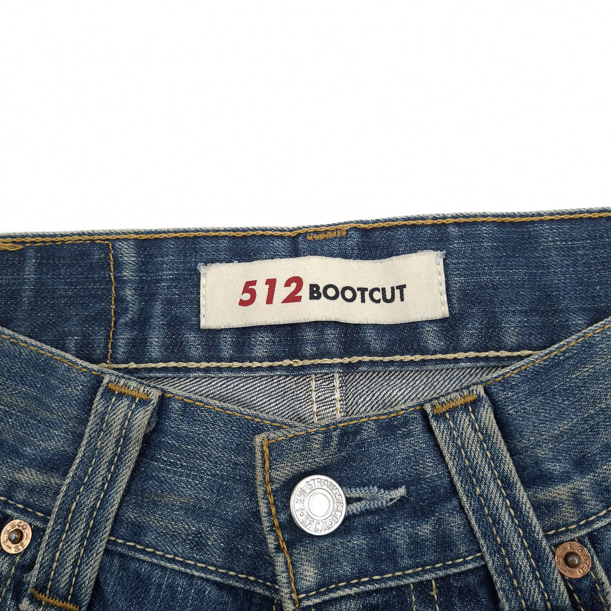 Vintage Levi's Jeans 512 Bootcut Men Regular Size W27 L32, detail view 4, image 6 of 8