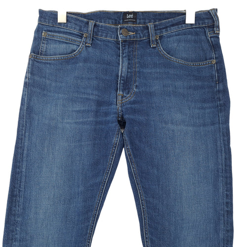 Lee Jeans Luke Men Stretch Slim Skinny Size W31 L36, back view, image 2 of 8