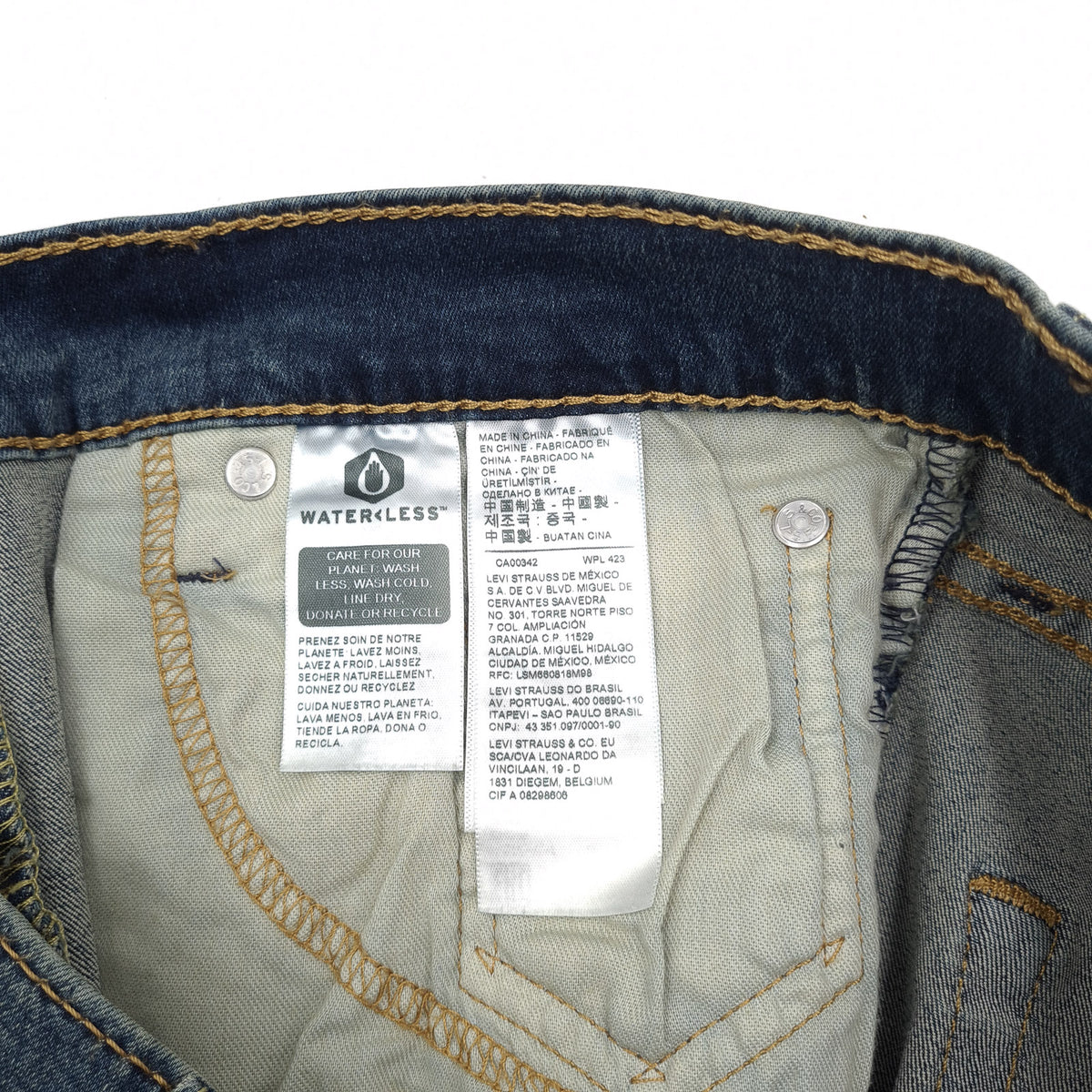 Levi's Jeans 512 Men Stretch Slim Tapered Size W28 L32, detail view 6, image 8 of 10