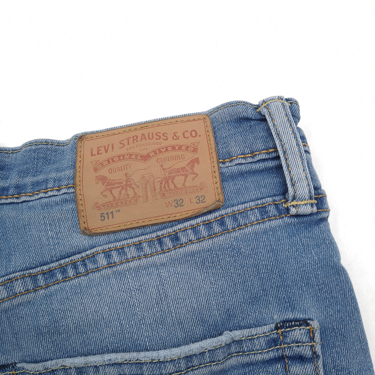 Levi's Jeans 511 Men Stretch Slim Straight Size W32 L32, detail view 3, image 5 of 9