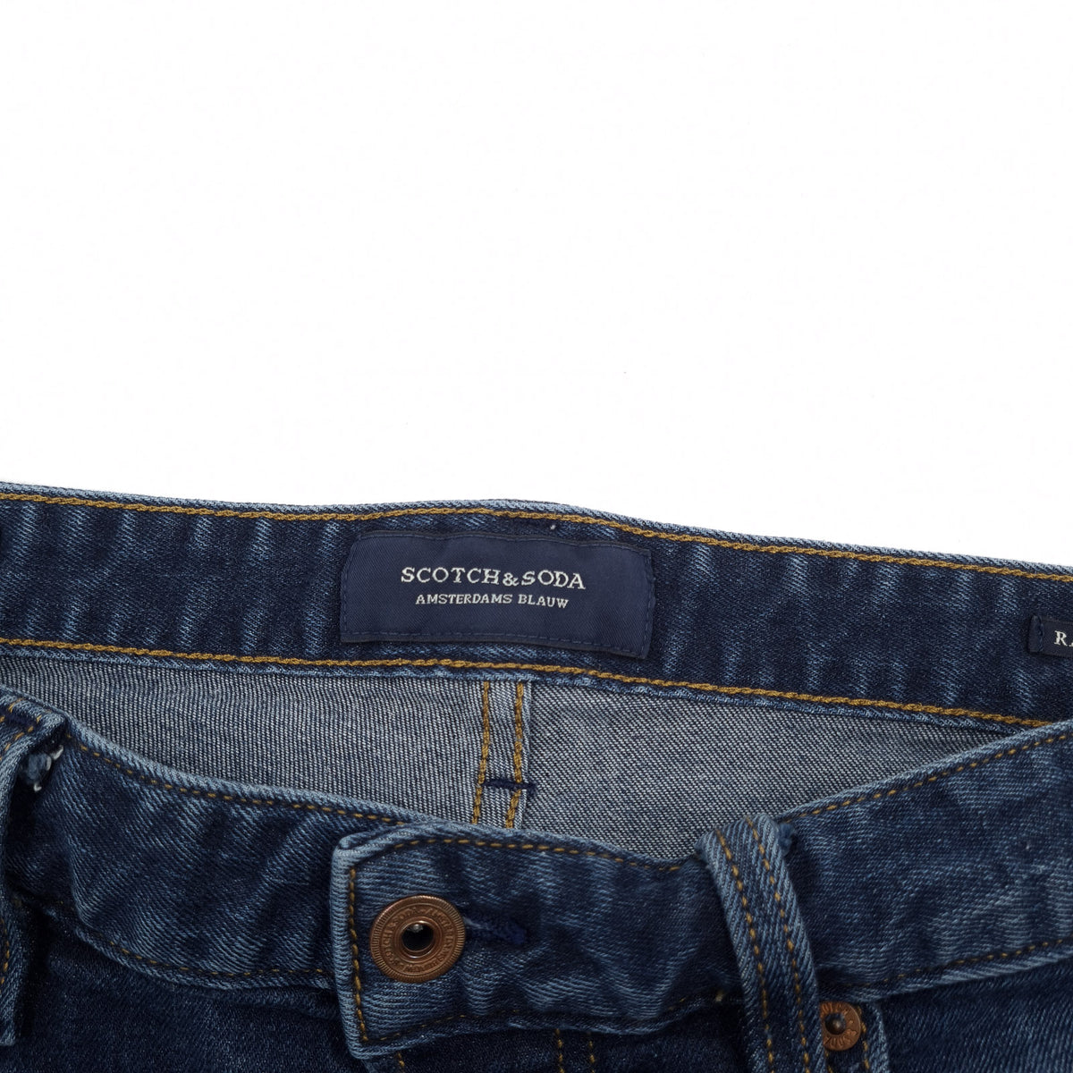 Scotch & Soda Jeans Ralston Men Stretch Slim Straight Size W32 L32, detail view 3, image 5 of 9