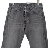Vintage Levi's Jeans 501 Men Regular Straight Size W31 L34, back view, image 2 of 12