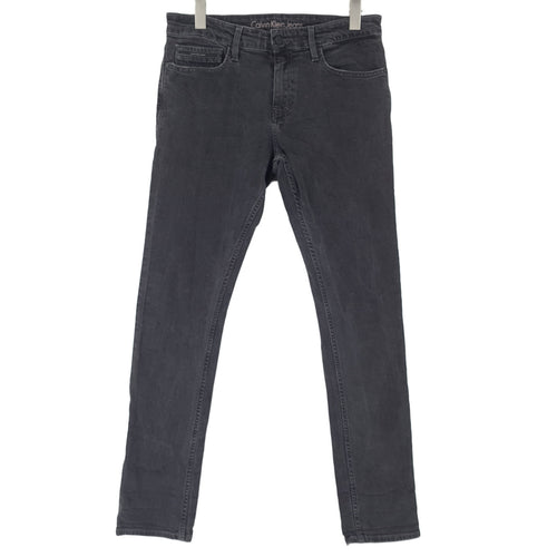 Vintage Calvin Klein Jeans Skinny Men Stretch Slim Size W32 L34, front view, image 1 of 9