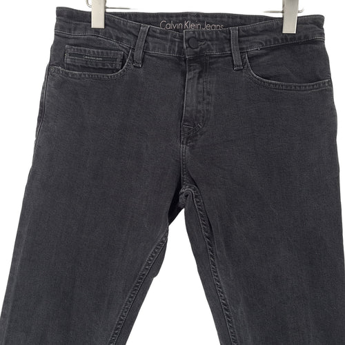 Vintage Calvin Klein Jeans Skinny Men Stretch Slim Size W32 L34, back view, image 2 of 9