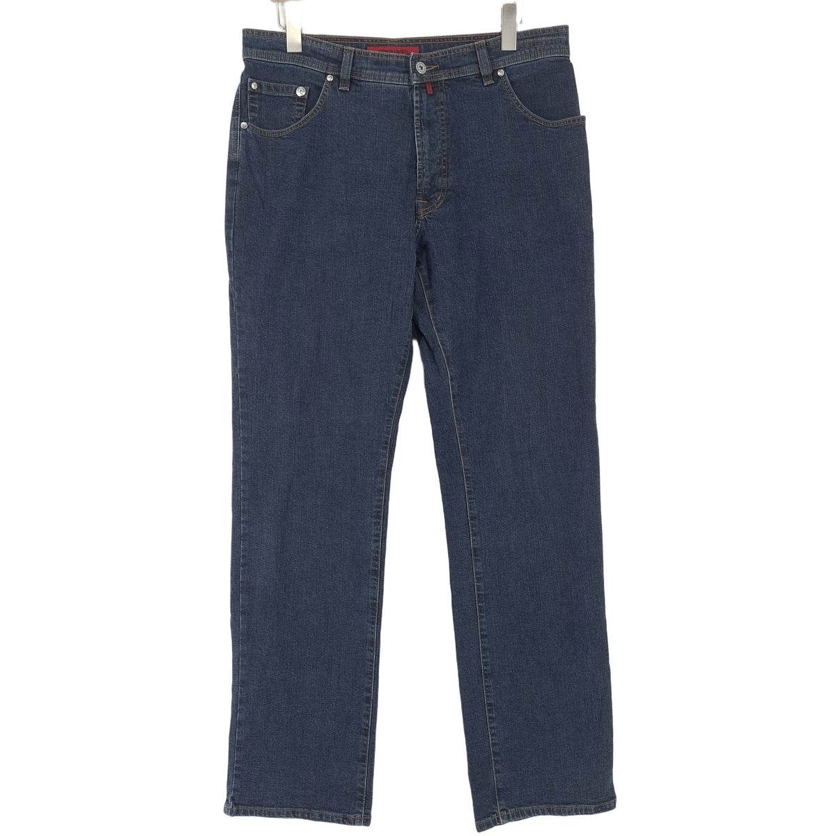 Vintage Pierre Cardin Jeans Dijon Men Stretch Regular Straight Size W36 L34, front view, image 1 of 8