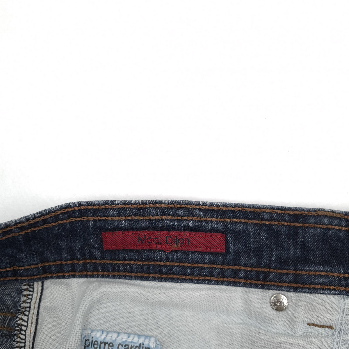 Vintage Pierre Cardin Jeans Dijon Men Stretch Regular Straight Size W36 L34, detail view 5, image 7 of 8