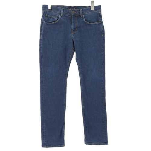 Vintage Tommy Hilfiger Jeans Denton Men Stretch Straight Size W32 L32, front view, image 1 of 9