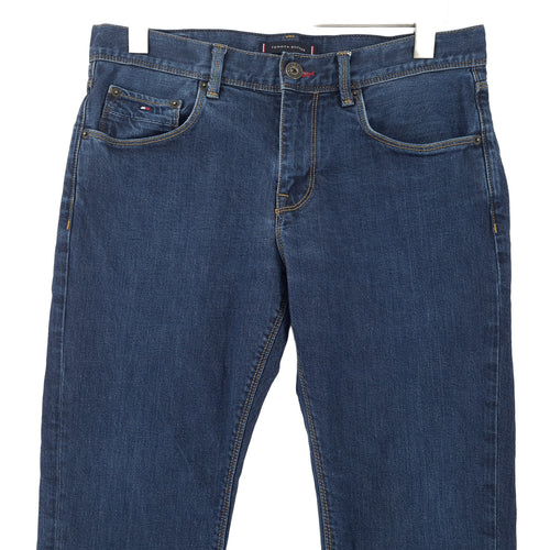 Vintage Tommy Hilfiger Jeans Denton Men Stretch Straight Size W32 L32, back view, image 2 of 9