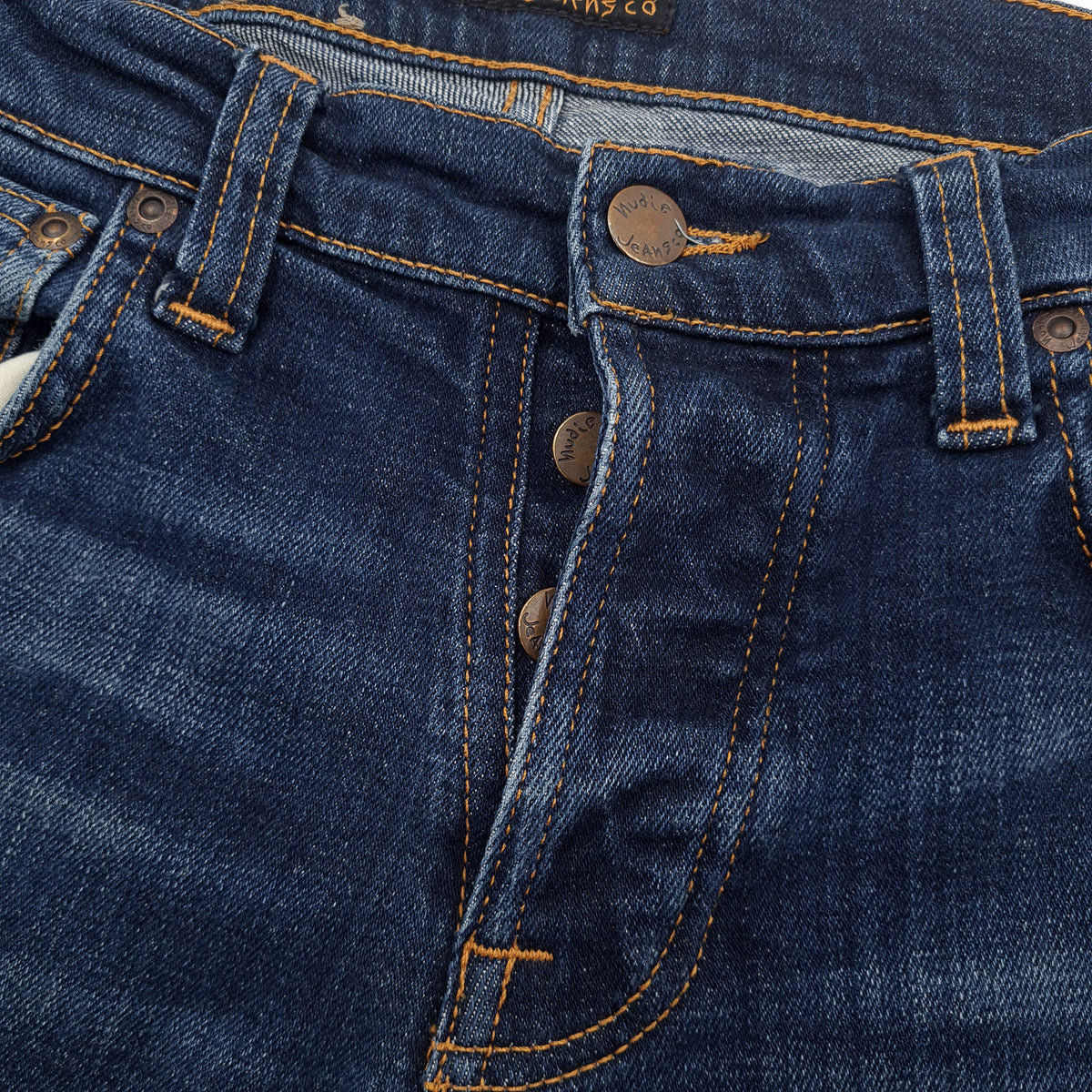 Nudie Jeans Grim Tim Men Stretch Slim Skinny Size W30 L32, detail view 4, image 6 of 9