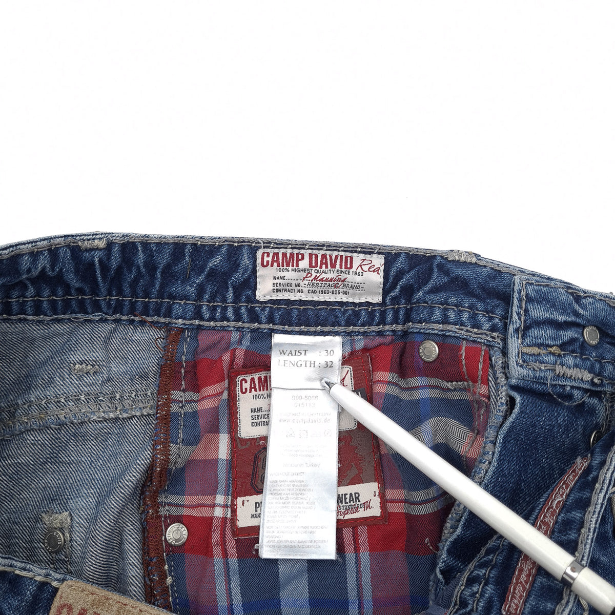 Camp David Jeans Men Regular Straight Size W30 L32, detail view 5, image 7 of 9