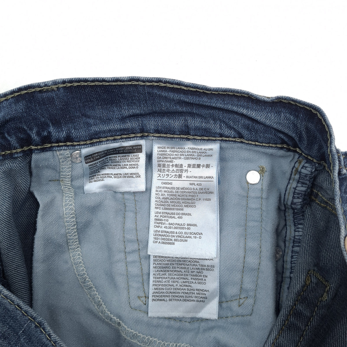 Levi's Jeans 511 Men Stretch Slim Straight Size W32 L32, detail view 5, image 7 of 9