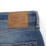 Levi's Jeans 511 Men Stretch Slim Straight Size W33 L32, detail view 3, image 5 of 9