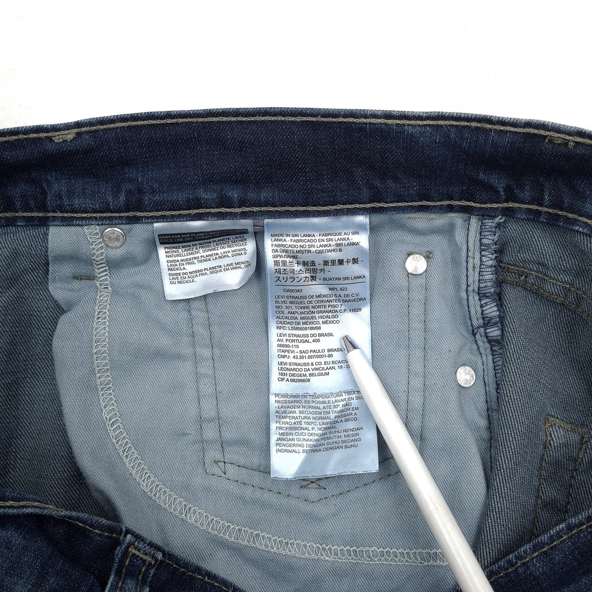 Levi's Jeans 511 Men Stretch Slim Straight Size W36 L34, detail view 5, image 7 of 9