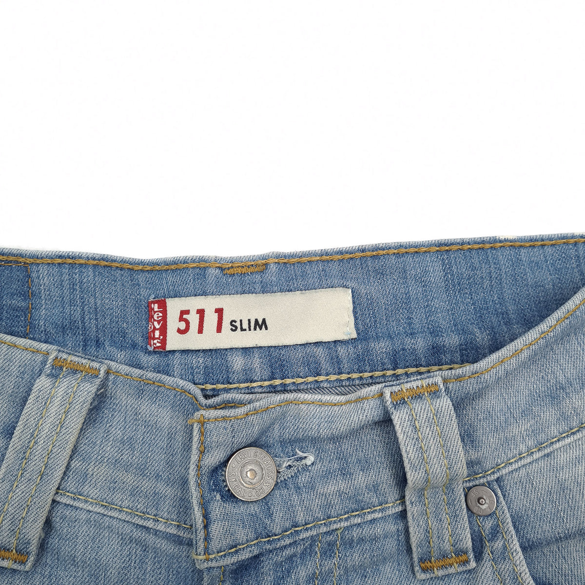 Vintage Levi's Jeans 511 Slim Men Stretch Straight Size W31 L32, detail view 4, image 6 of 9