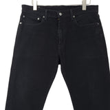 Vintage Levi's Jeans 502 Men Stretch Regular Tapered Size W36 L30, back view, image 2 of 10