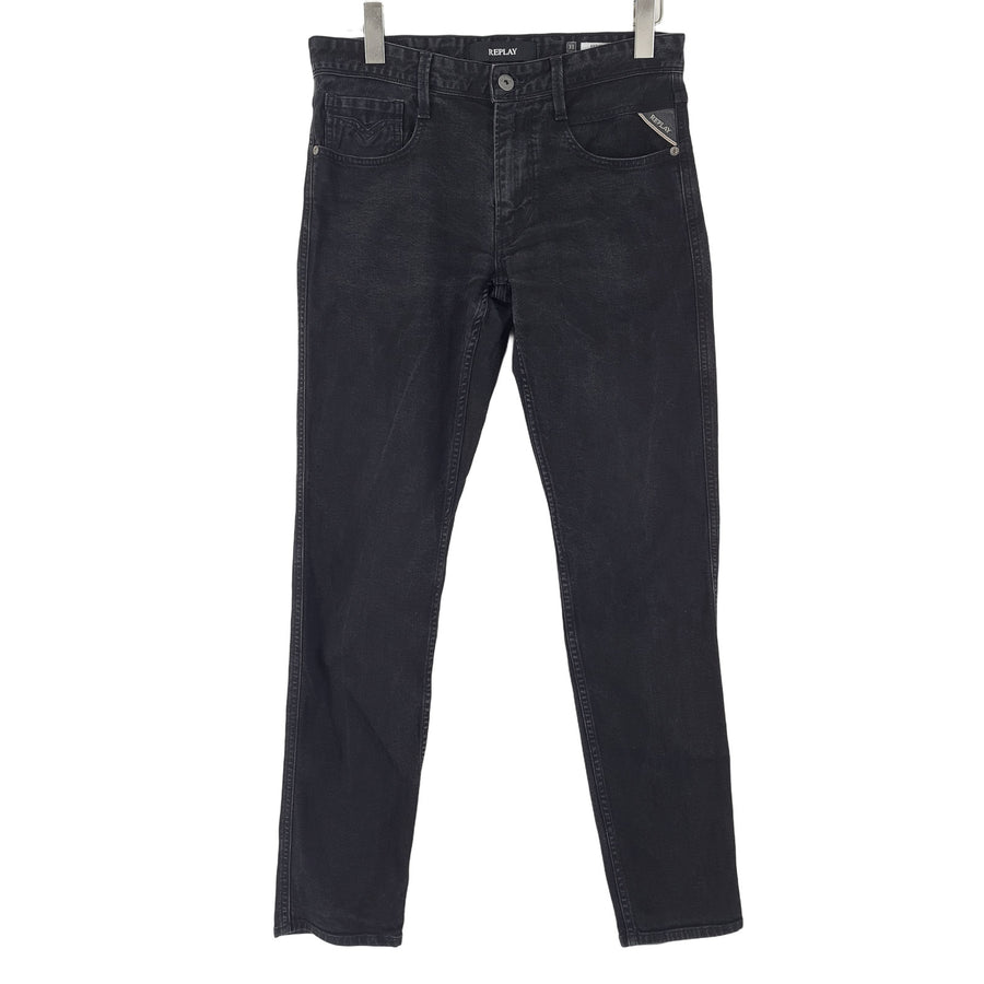 Replay Jeans Anbass Herren Stretch Slim Straight Größe W31 L32