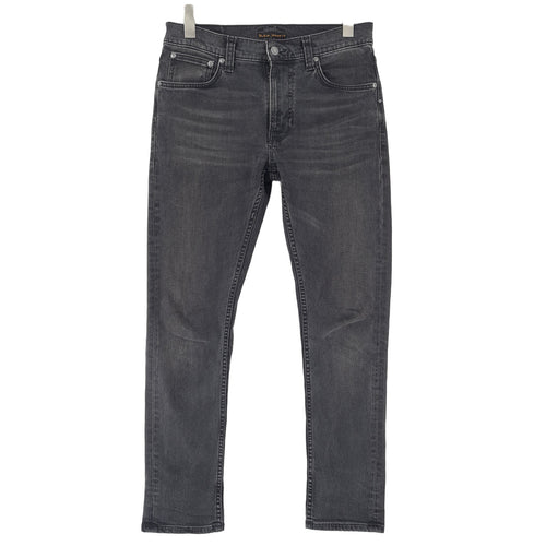 Nudie Jeans Lean Dean Men Stretch Slim Tapered Size W30 L30, front view, image 1 of 9