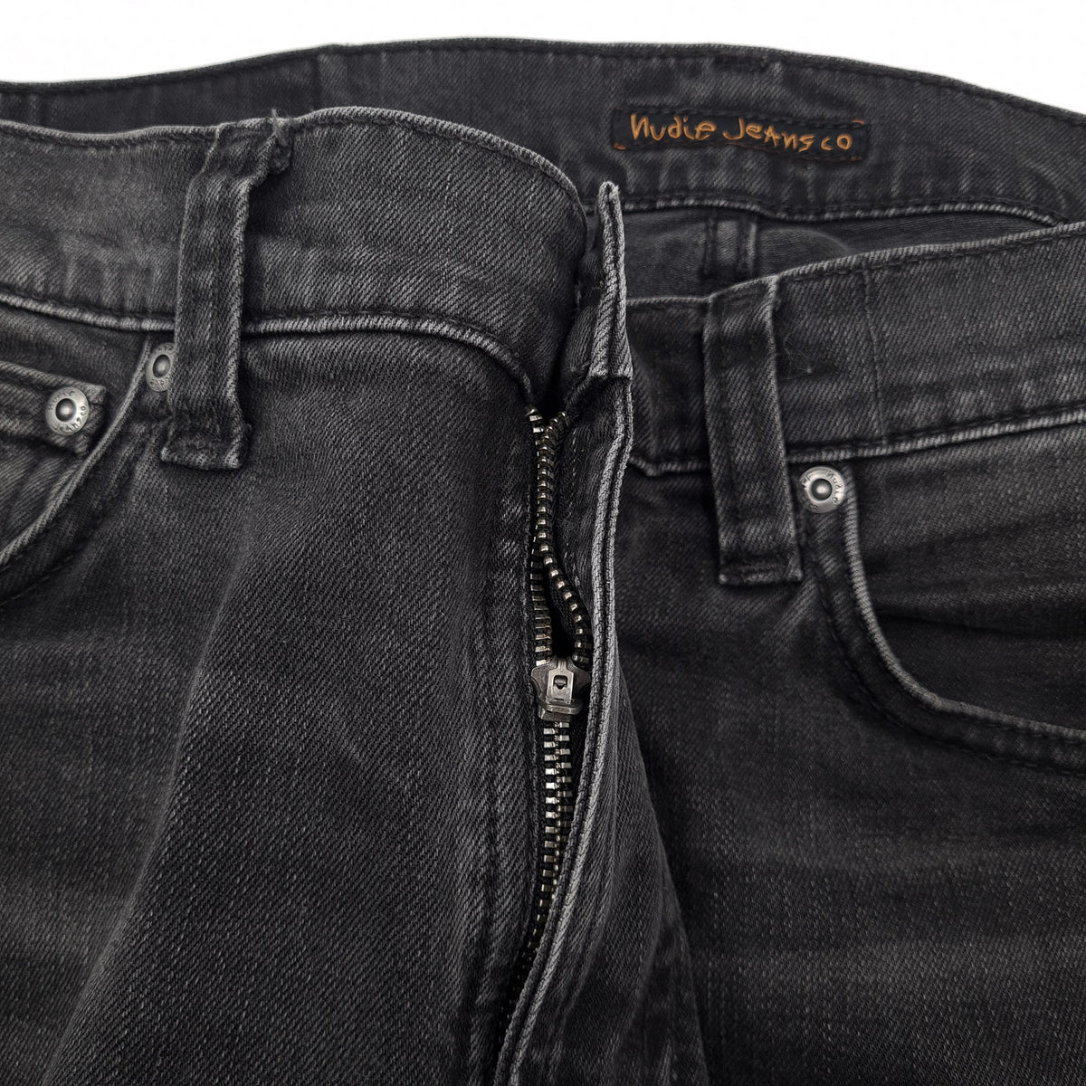 Nudie Jeans Lean Dean Men Stretch Slim Tapered Size W30 L30, detail view 4, image 6 of 9