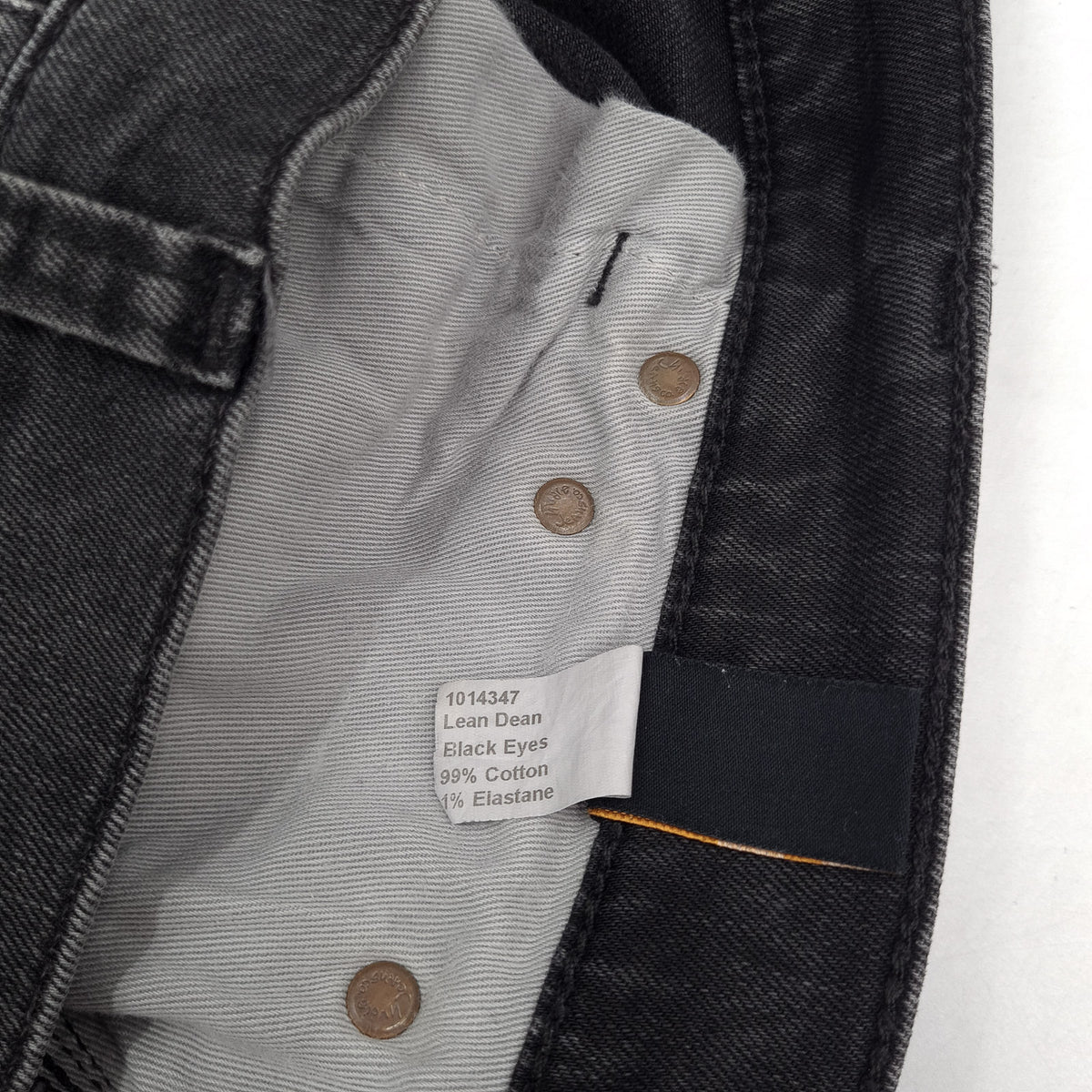 Nudie Jeans Lean Dean Men Stretch Slim Tapered Size W30 L30, detail view 6, image 8 of 9