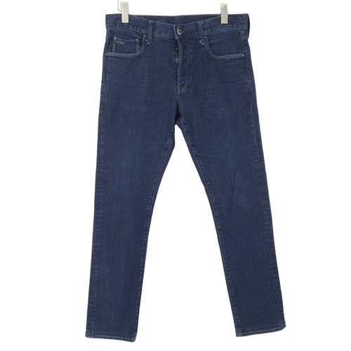 Vintage G-Star Jeans 3301 Straight Tapered Men Stretch Regular Size W34 L30, front view, image 1 of 8