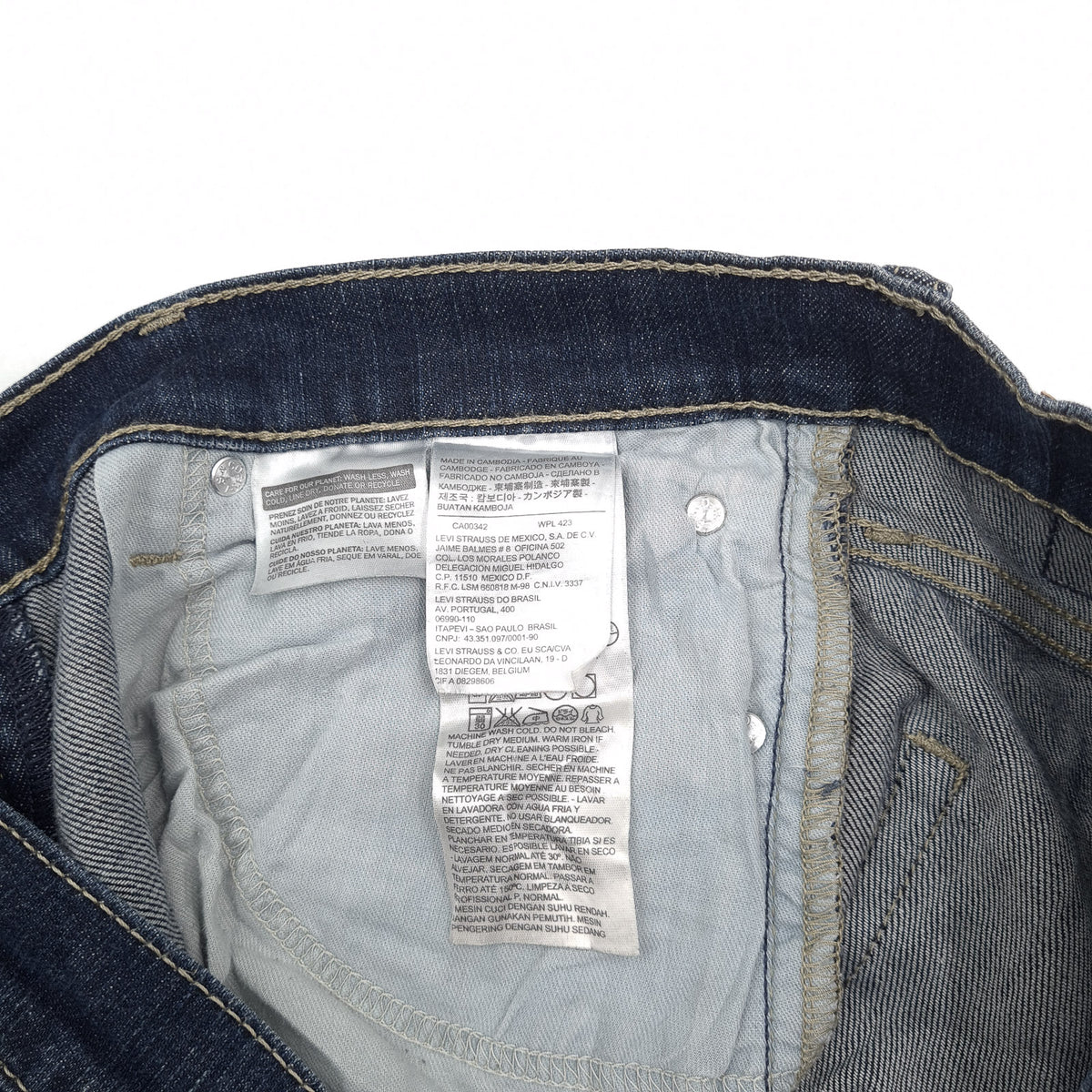 Levi's Jeans 511 Men Stretch Slim Straight Size W33 L34, detail view 5, image 7 of 9