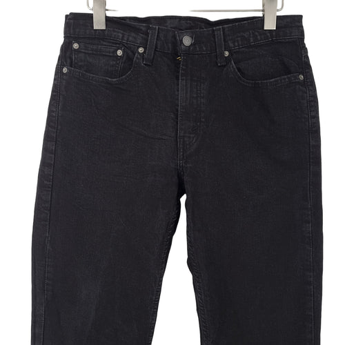Vintage Levi's Jeans 514 Men Stretch Regular Straight Size W34 L30, back view, image 2 of 9