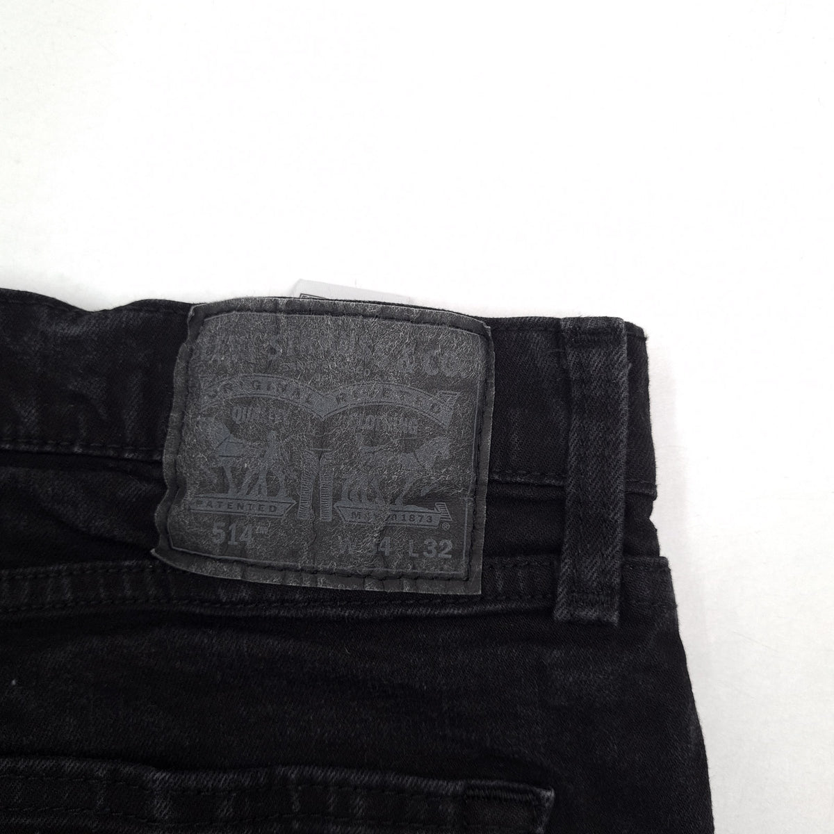 Vintage Levi's Jeans 514 Men Stretch Regular Straight Size W34 L30, detail view 3, image 5 of 9