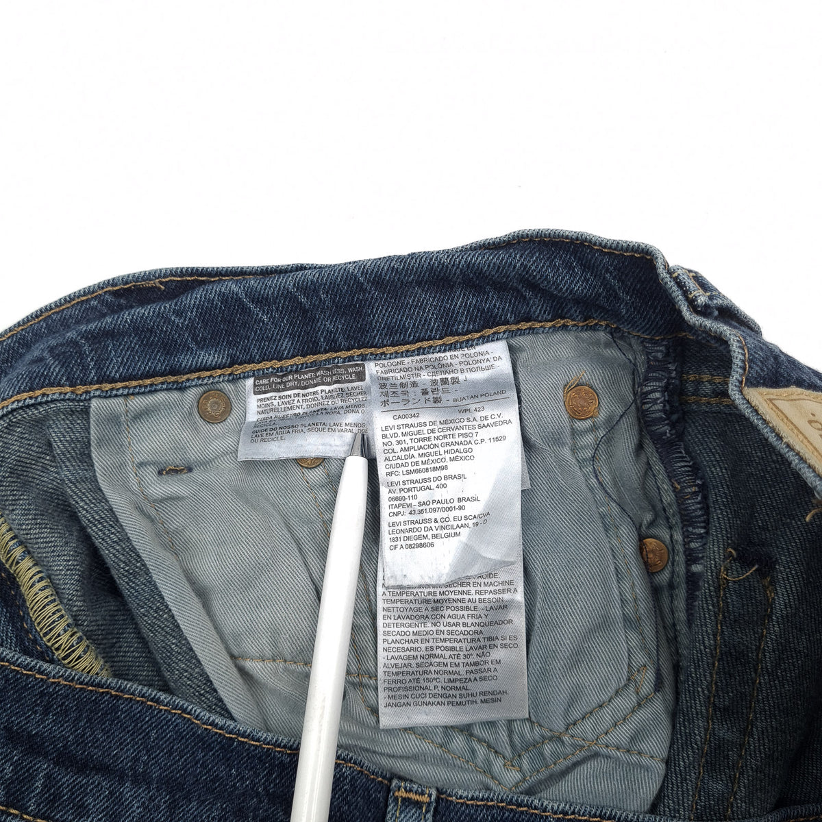 Levi's Jeans 511 Men Stretch Slim Straight Size W32 L32, detail view 6, image 8 of 10