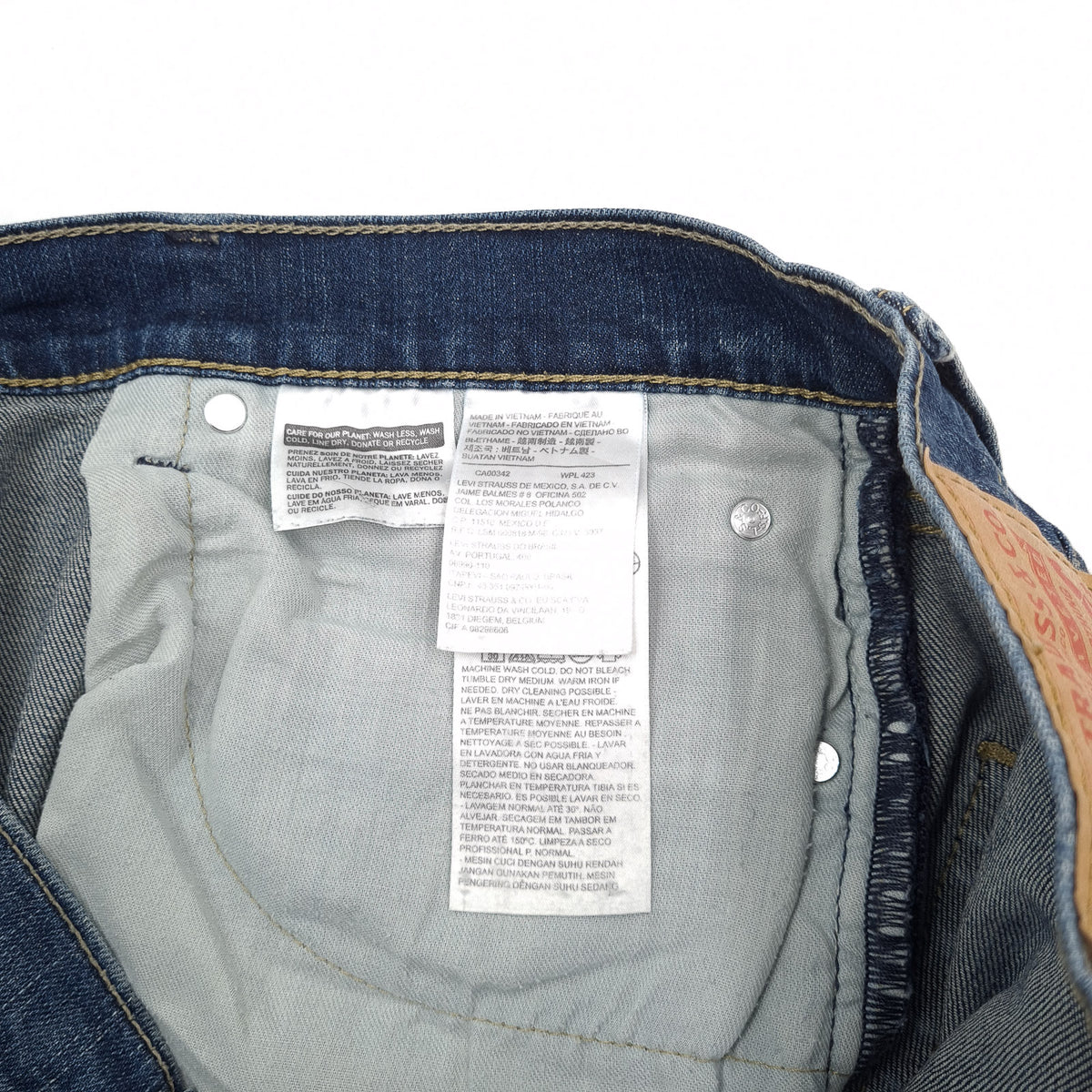 Levi's Jeans 511 Men Stretch Slim Straight Size W34 L34, detail view 5, image 7 of 9