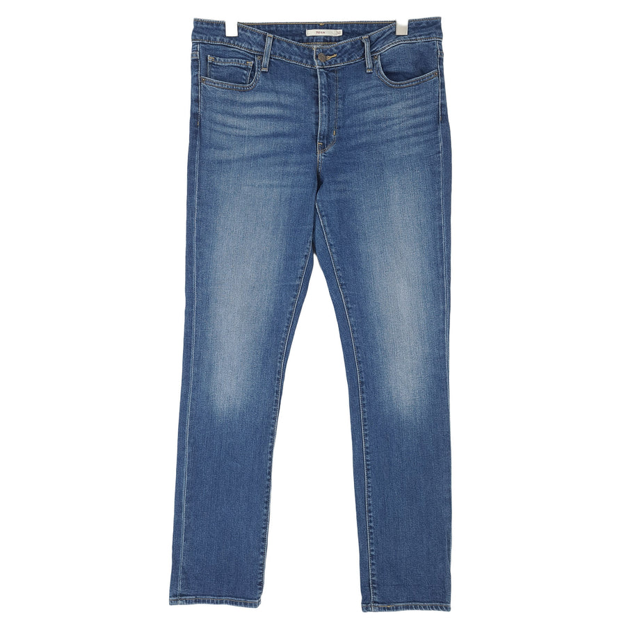 Levi's jeans 712 slim Donna elasticizzato dritto taglia W32 L32