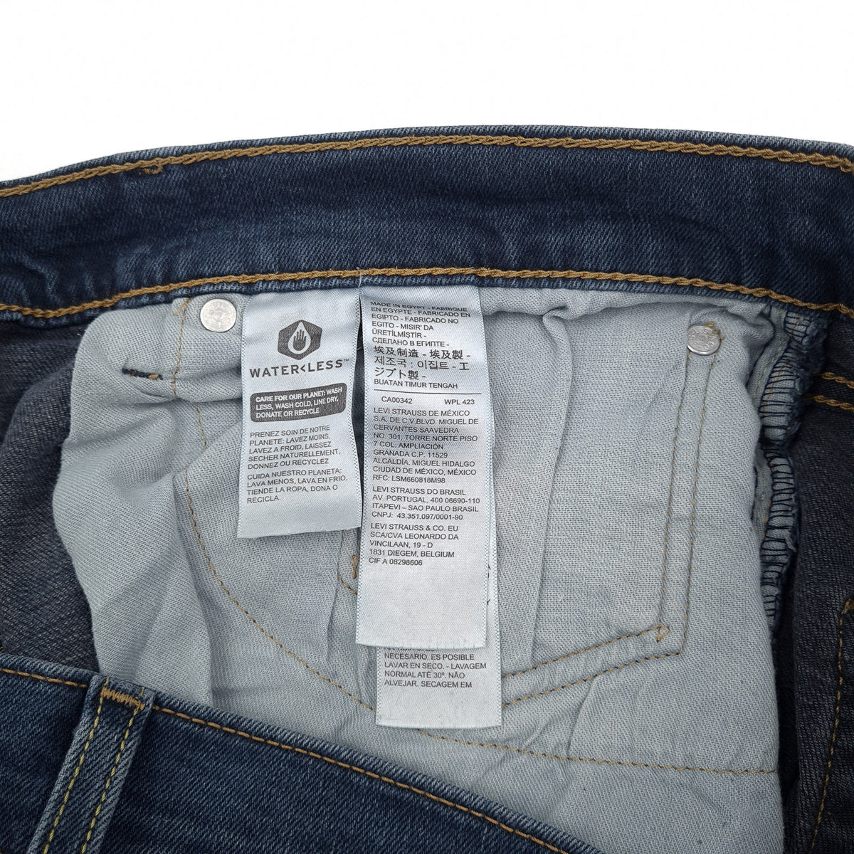 Levi's Jeans 512 Men Stretch Slim Tapered Size W34 L32, detail view 5, image 7 of 9