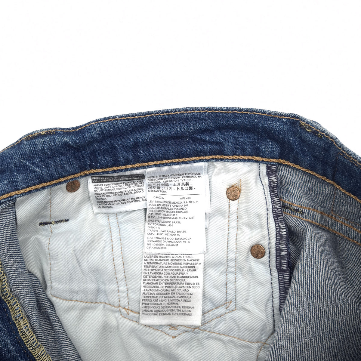 Levi's Jeans 511 Men Stretch Slim Straight Size W32 L34, detail view 5, image 7 of 9