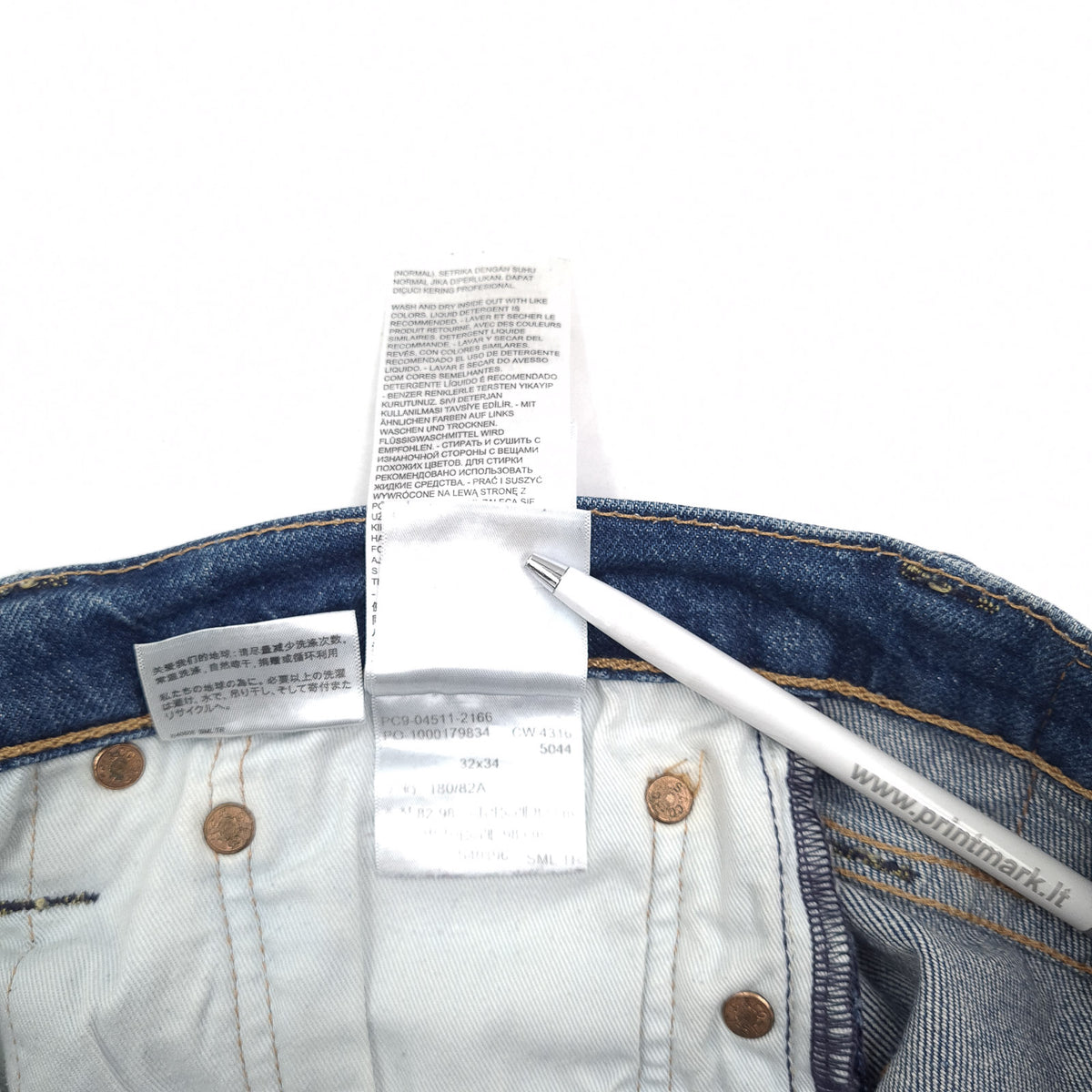 Levi's Jeans 511 Men Stretch Slim Straight Size W32 L34, detail view 7, image 9 of 9