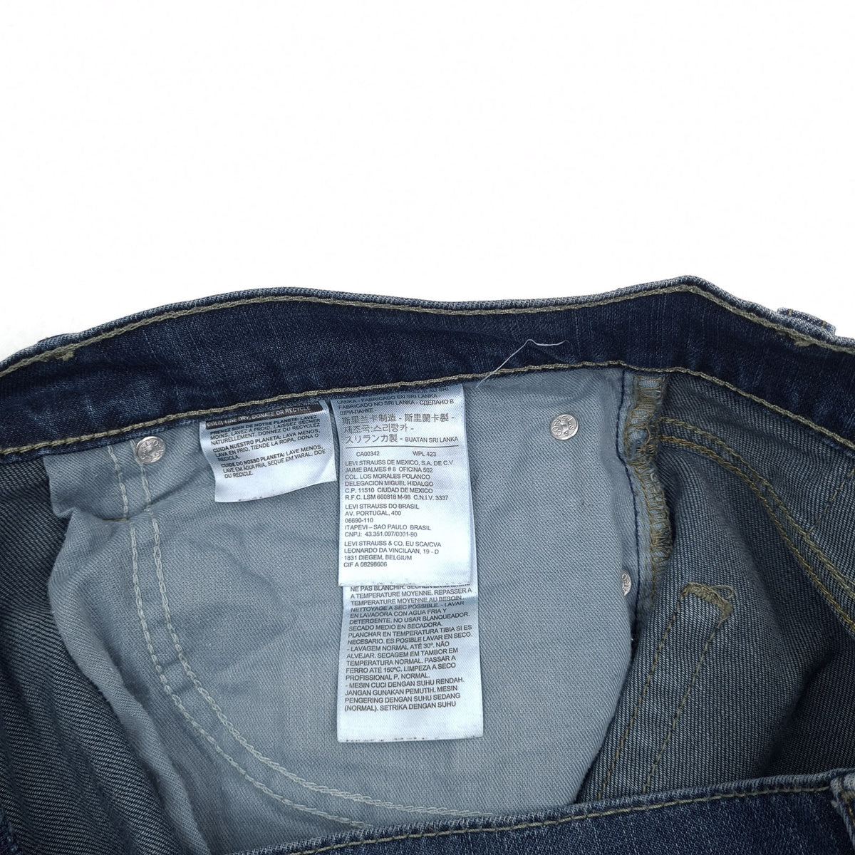 Levi's Jeans 511 Men Stretch Slim Straight Size W34 L32, detail view 5, image 7 of 9