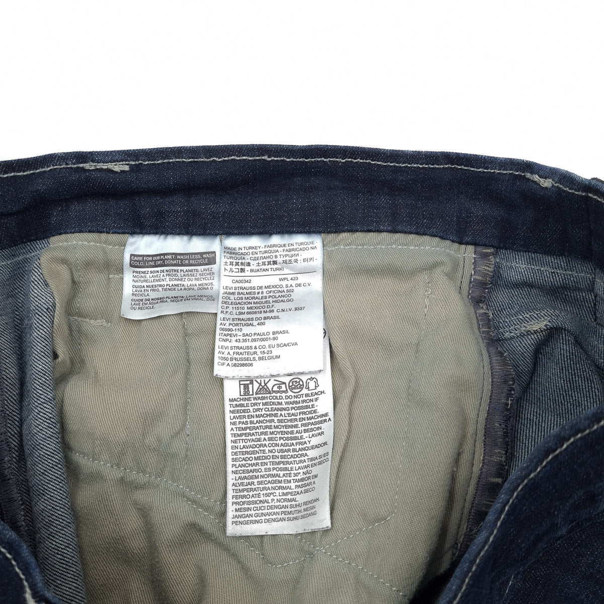 Levi's Jeans 511 Men Stretch Slim Straight Size W34 L34, detail view 5, image 7 of 9