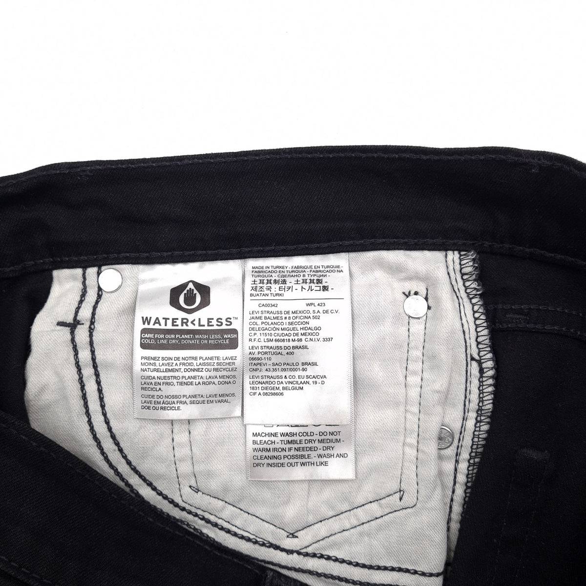 Levi's Jeans 512 Men Stretch Slim Tapered Size W34 L32, detail view 5, image 7 of 9