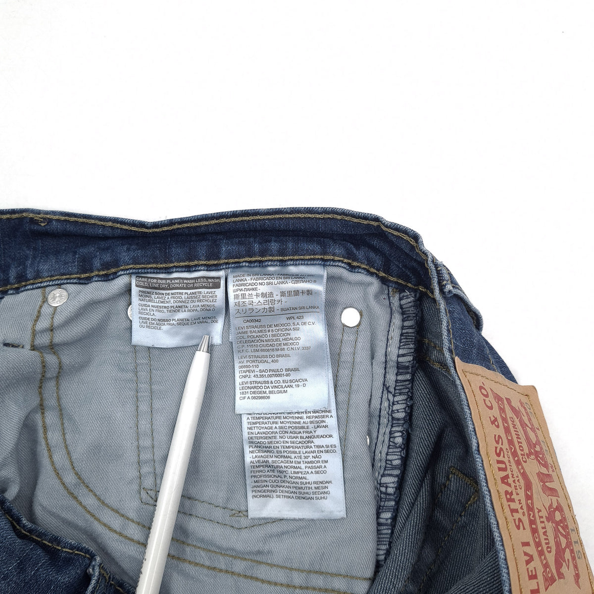 Levi's Jeans 511 Men Stretch Slim Straight Size W34 L30, detail view 5, image 7 of 9