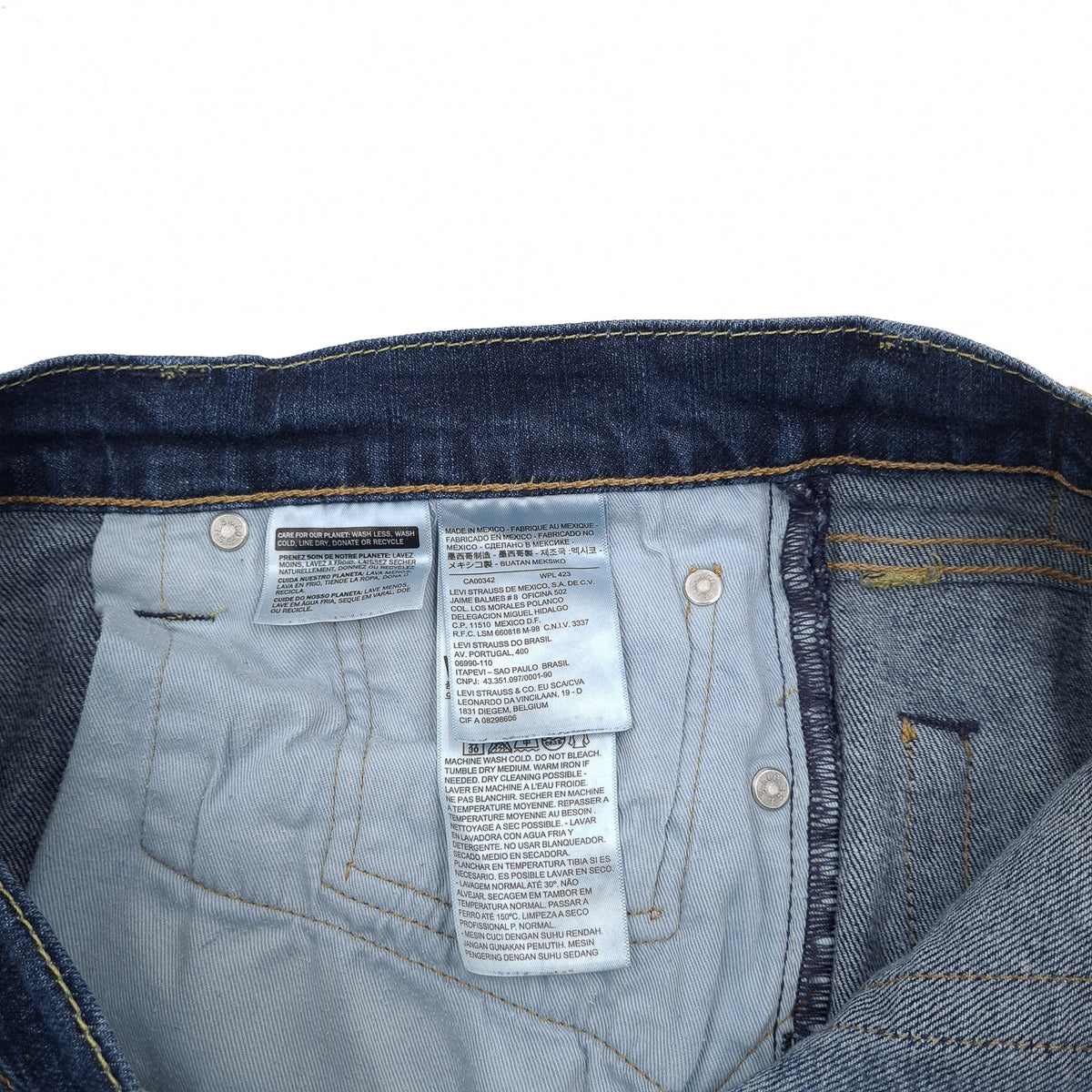 Levi's Jeans 511 Men Stretch Slim Straight Size W34 L34, detail view 5, image 7 of 9