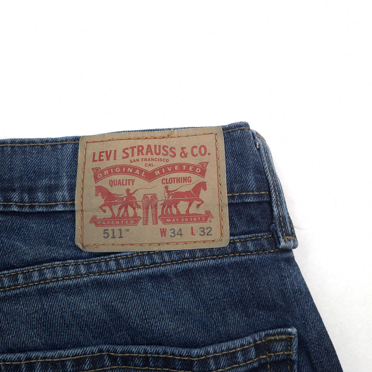 Levi's Jeans 511 Men Slim Straight Size W34 L32, detail view 3, image 5 of 6