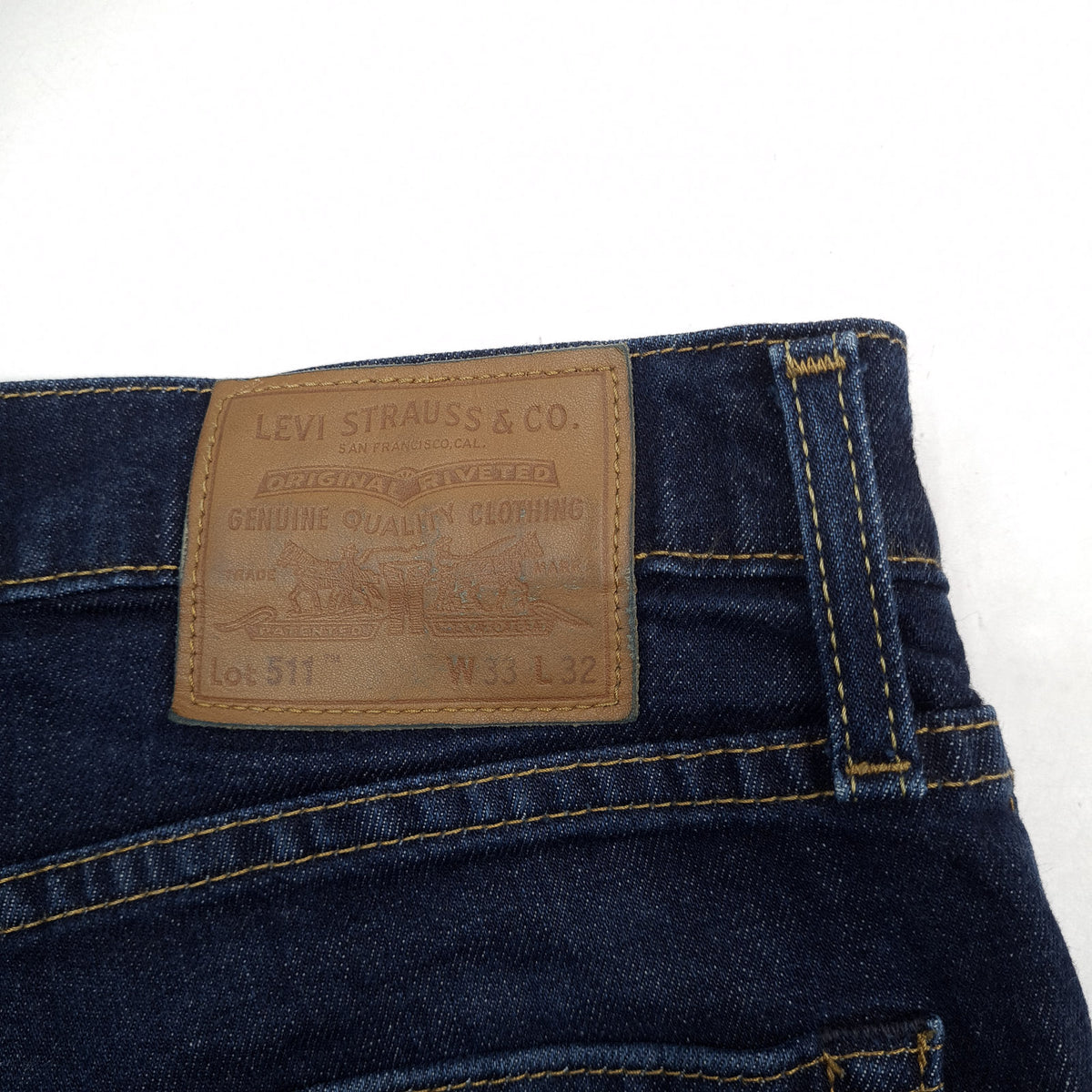Levi's Jeans 511 Men Stretch Slim Straight Size W33 L32, detail view 3, image 5 of 11