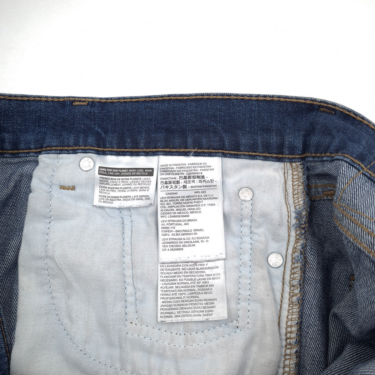 Levi's Jeans 511 Men Stretch Slim Straight Size W32 L30, detail view 5, image 7 of 9