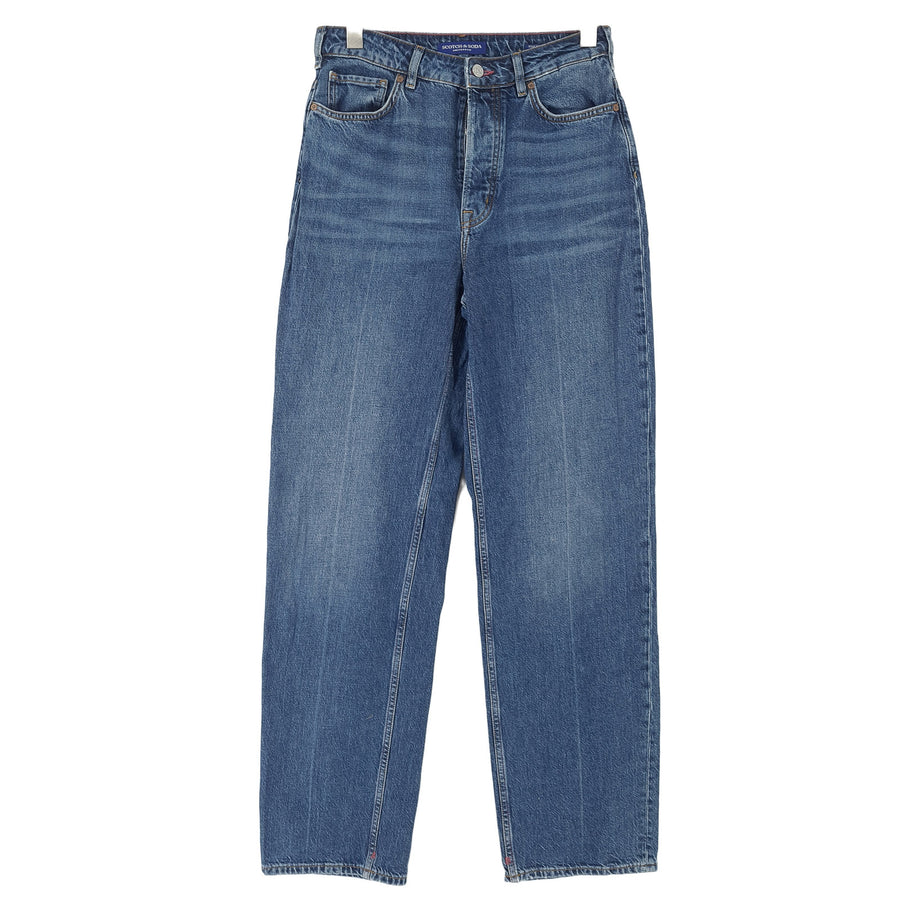 Scotch & Soda Jeans The Ripple Women Loose Relaxed Straight Size W30 L34