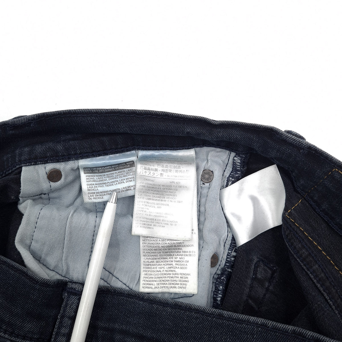 Levi's Jeans 512 Men Stretch Slim Tapered Size W32 L34, detail view 5, image 7 of 9